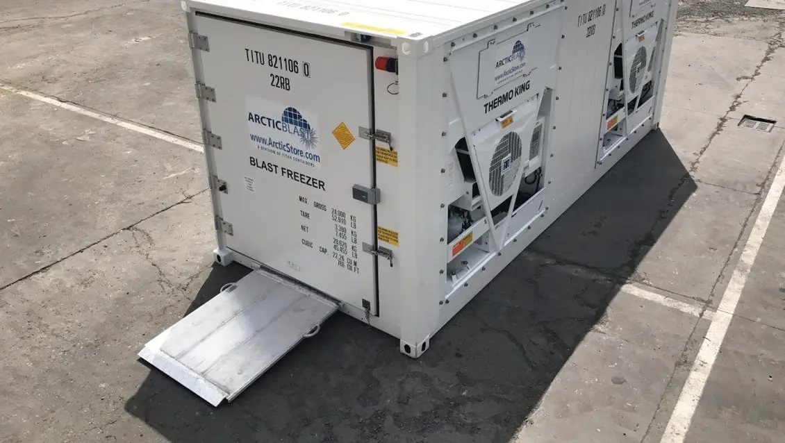 20ft ArcticBlast Rapid Chilling - Refrigerated Storage Container