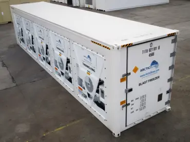 ArcticBlast Cold Storage - Rapid Chilling Refrigerated Containers for Hire