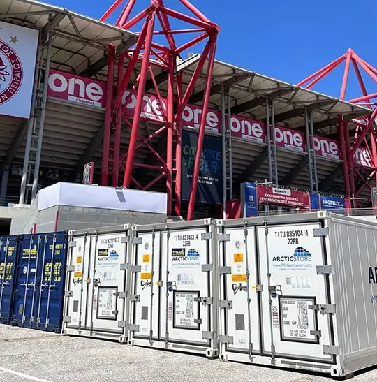 UEFA Super Cup – Cold Storage, Office Containers & More