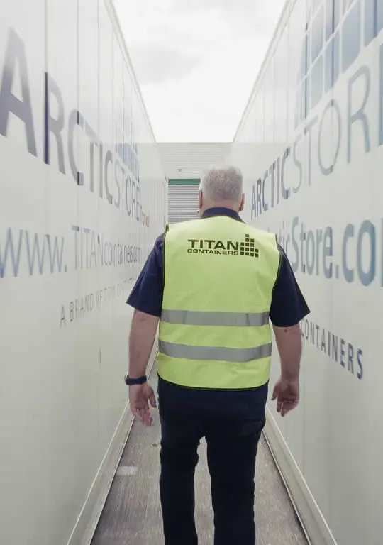 TITAN Containers cold storage video